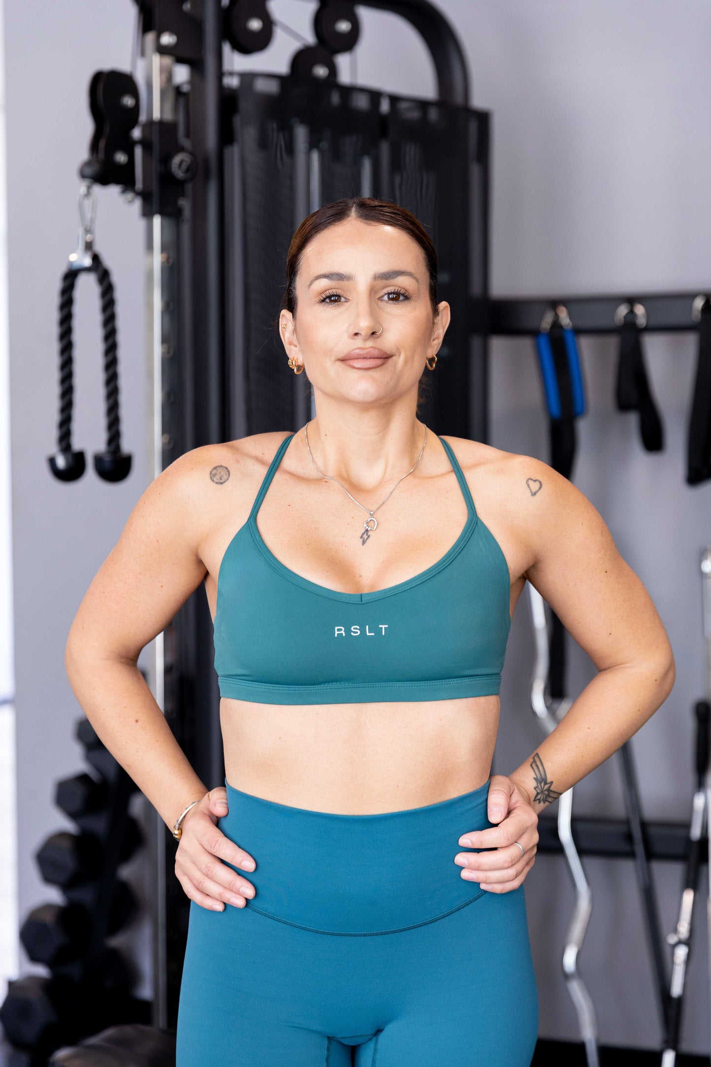 Minimal Bra • Verde Petróleo