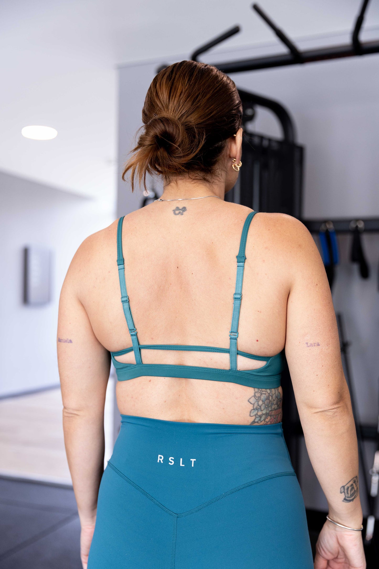 Minimal Bra • Verde Petróleo