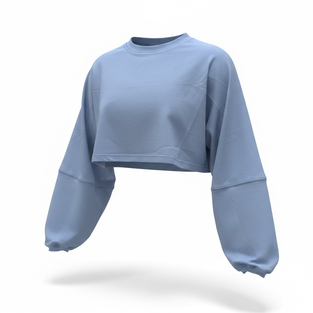 Long Sleeve Crop Shirt