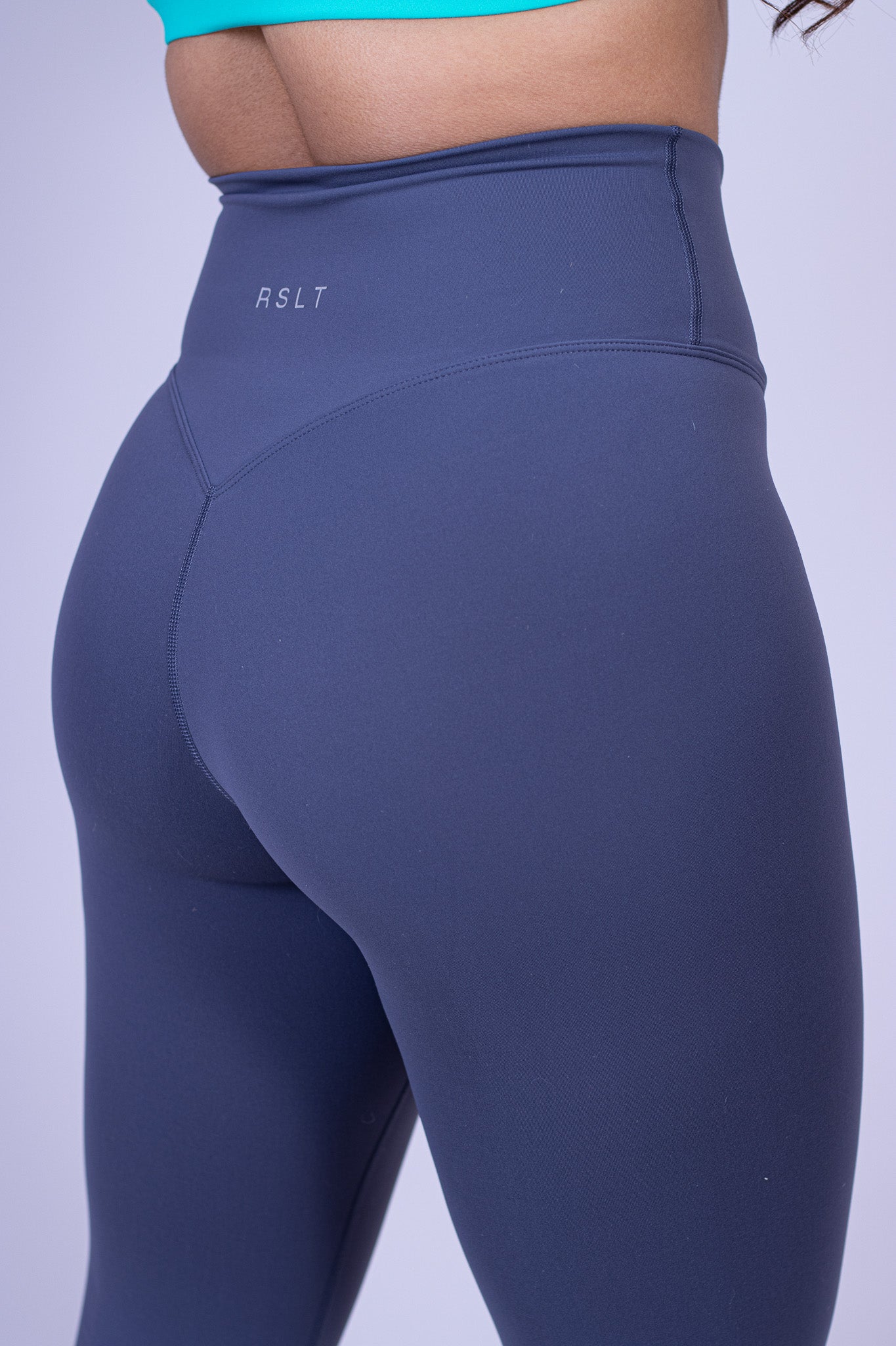 Set Aqua Grey Legging + Bra + Tee