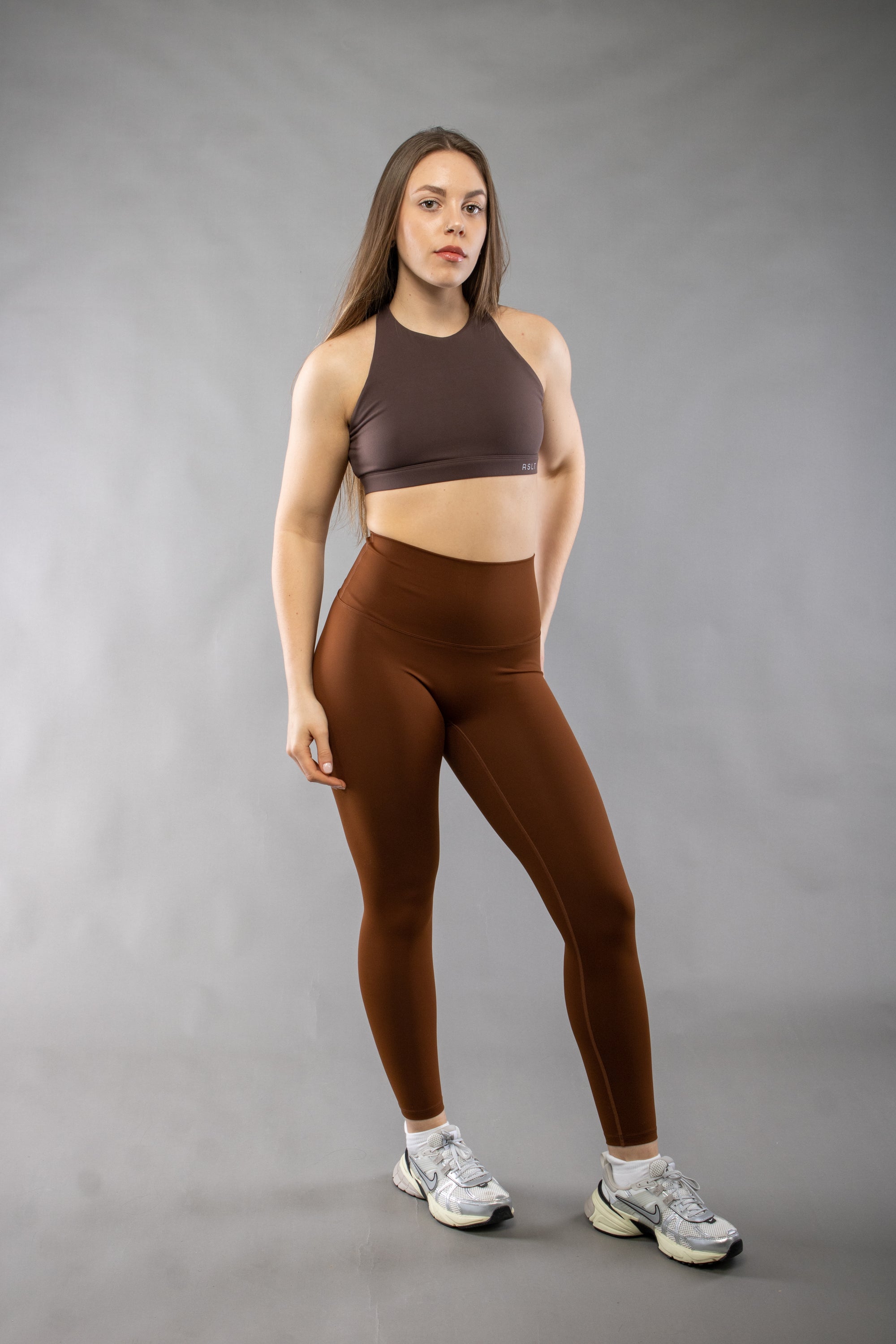 Crossback Bra • Café