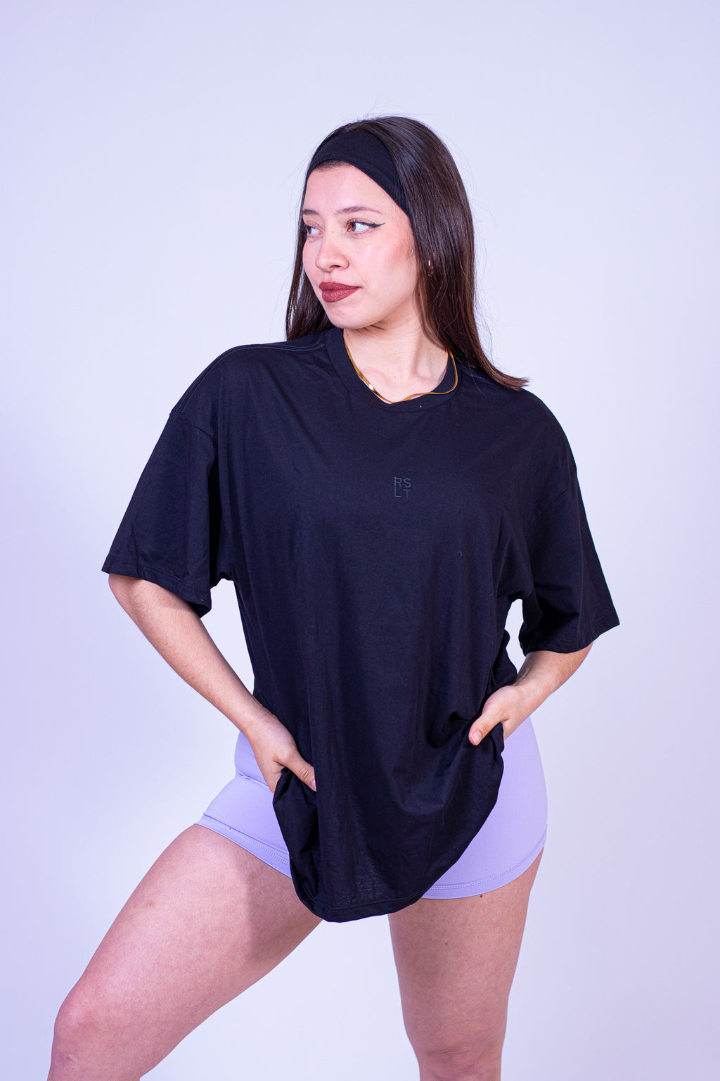 Set Comfy Booty Short + Bra + Oversize