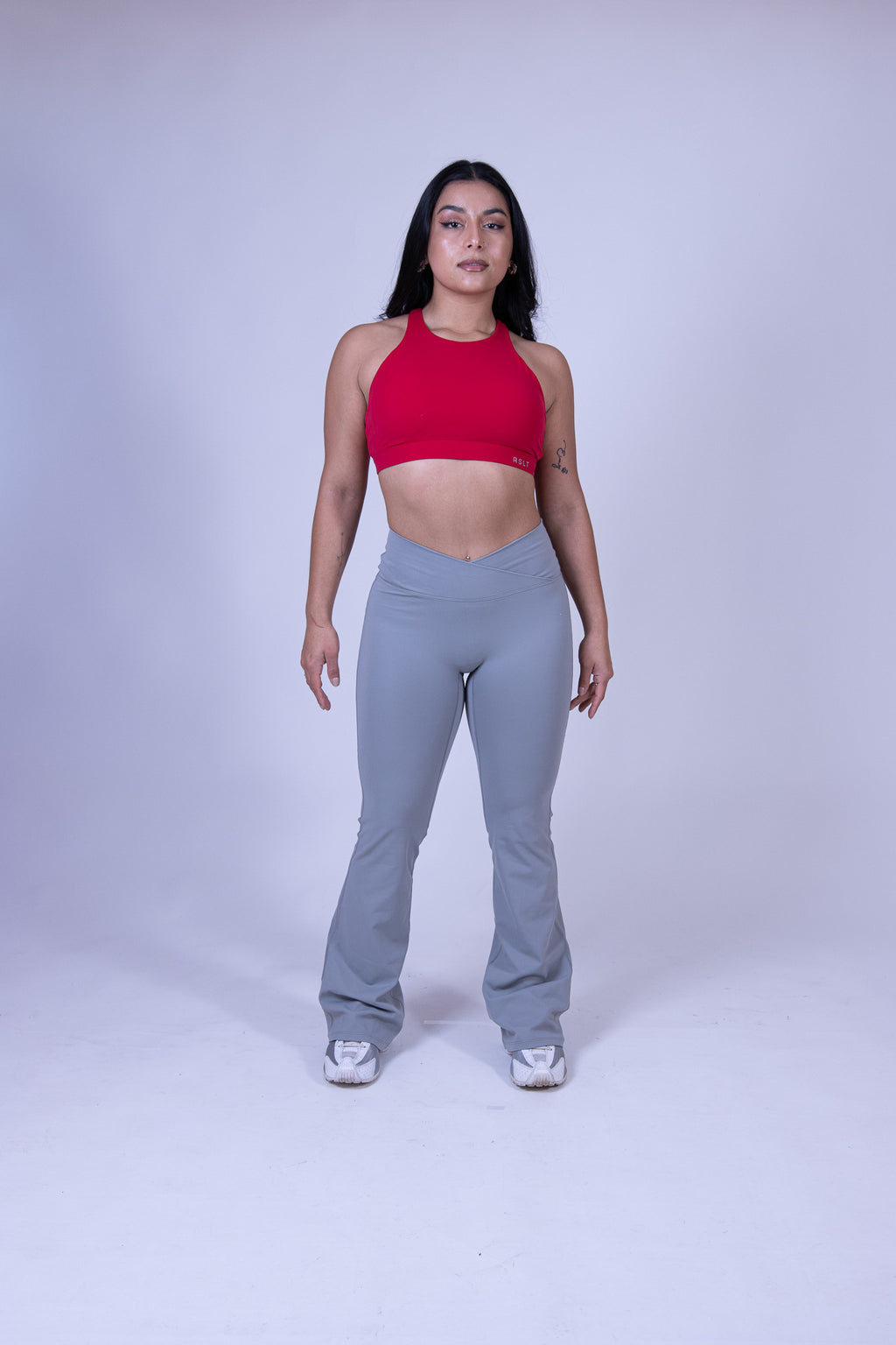 Comfy Look Red Bra + Flare