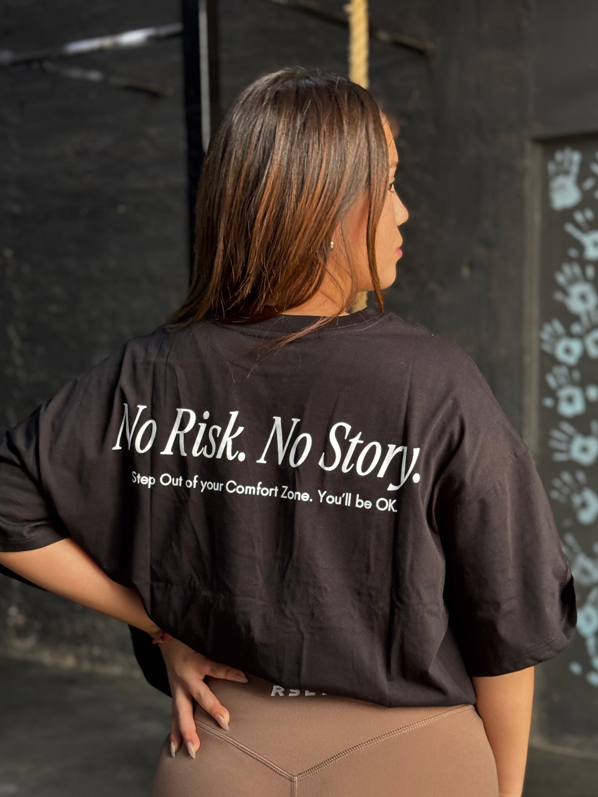 Oversize Shirt • No Risk, No Story