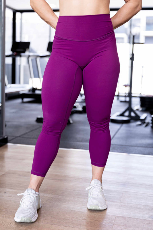 Booty Lift Legging • Wine Red (No Logo)