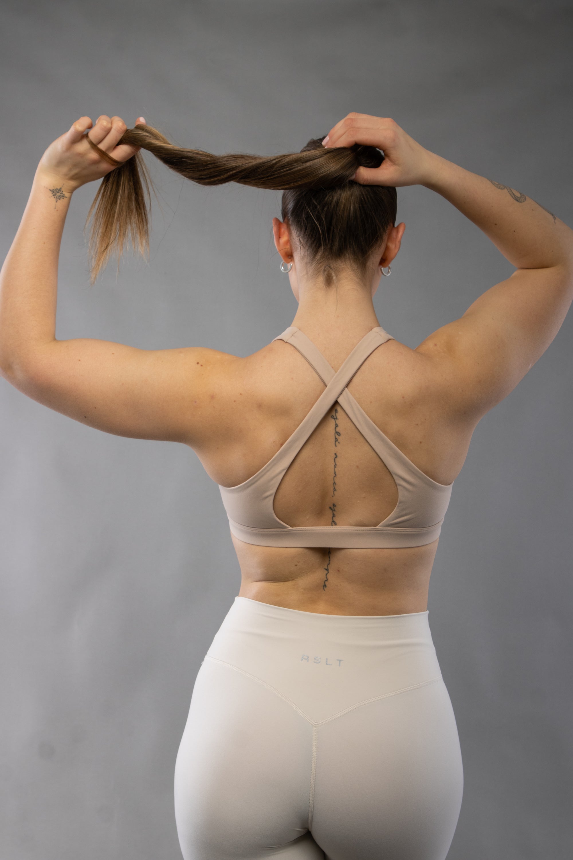 Crossback Bra • Nude