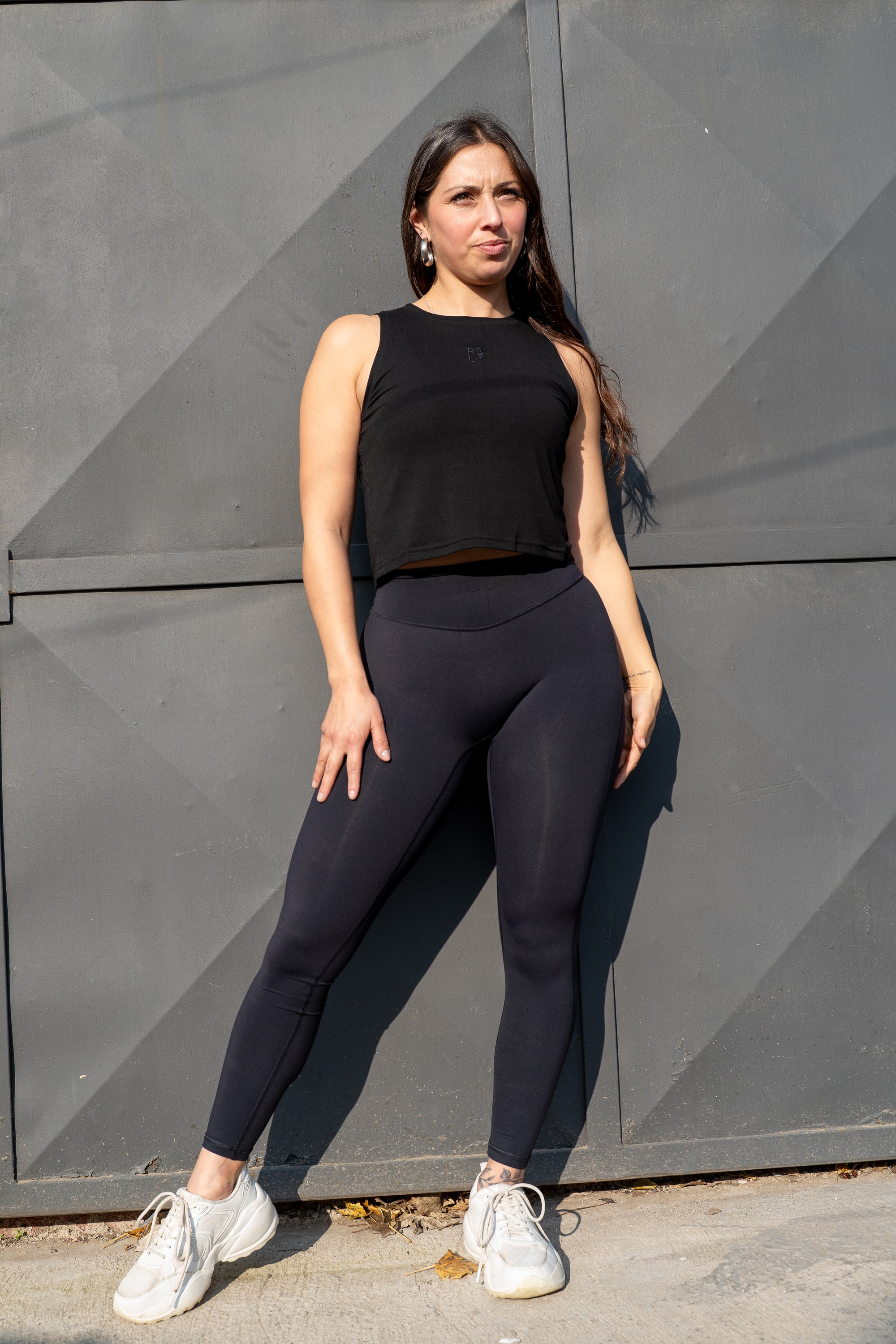 Crop Top Dri Fit • Black