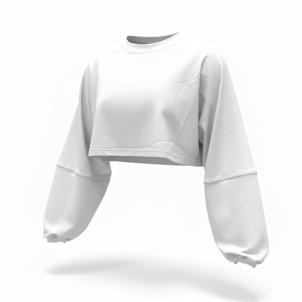 Long Sleeve Crop Shirt