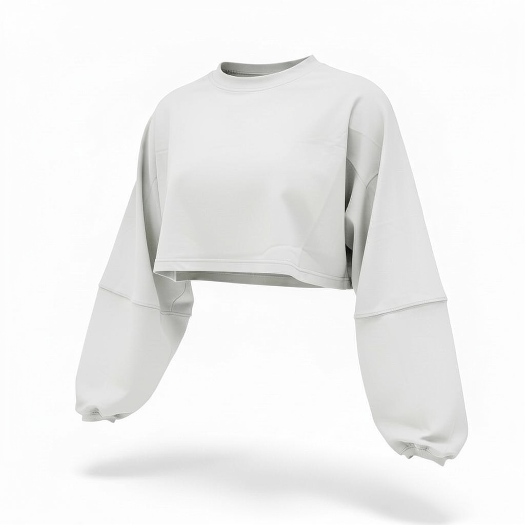 Long Sleeve Crop Shirt